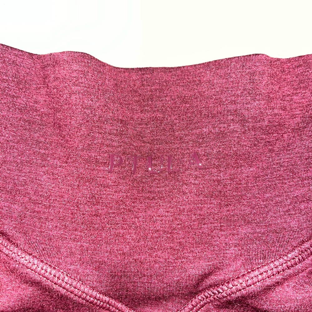 P'tula Maroon Bike Shorts - Picture 3 of 4